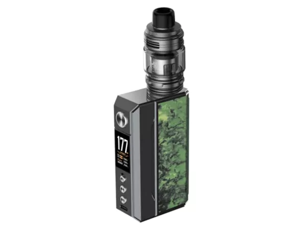 VOOPOO DRAG 4 Starter Kit with Uforce-L Tank - Black+Walnut - Image 2