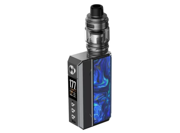 VOOPOO DRAG 4 Starter Kit with Uforce-L Tank - Black+Walnut - Image 3