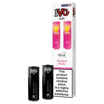Tropical Fruits IVG Air Replacement Pods - 20mg - Vape Product (6694D6)