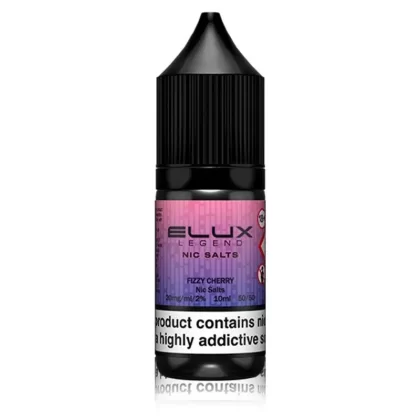 Fizzy Cherry By Elux Legend 10ml Salts - Nicotine Strength#20mg (Salt)>10mg (Salt)>5mg (Salt)