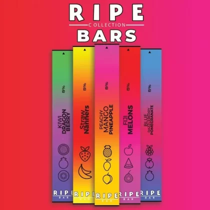 Ripe Bar Disposable Singles – 5% ( New Lower Price )