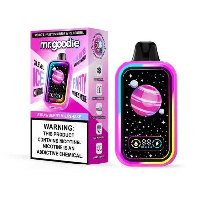 Mr.Goodie Abyss Mirror Ice Control 50K Disposable Kit 40ml - Apple Cinnamon, Blood Orange Ice
