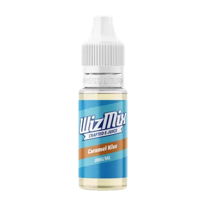 Wizmix Caramel Kiss - 10ml - Vape Product, Vape Product (C9CBC1)