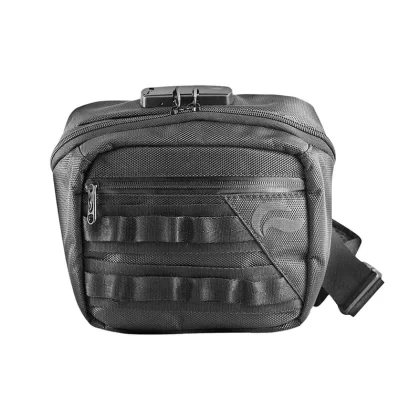 Skunk Kross Smell Proof Bag - Black, Denim Blue