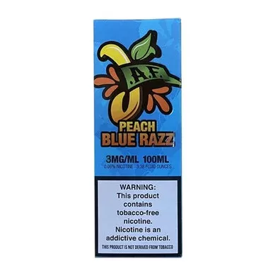 Peach Blue Razz by Juicy AF TFN Series 100mL