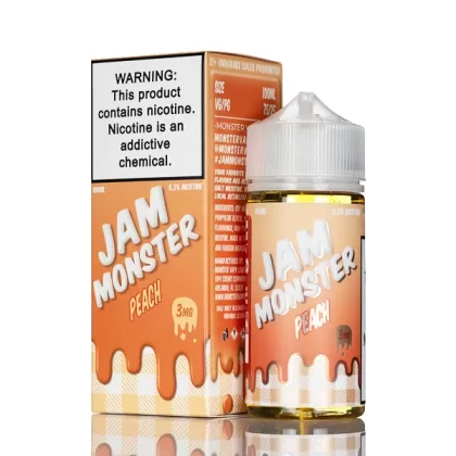 Jam Monster - Peach - 100mL - 3mg