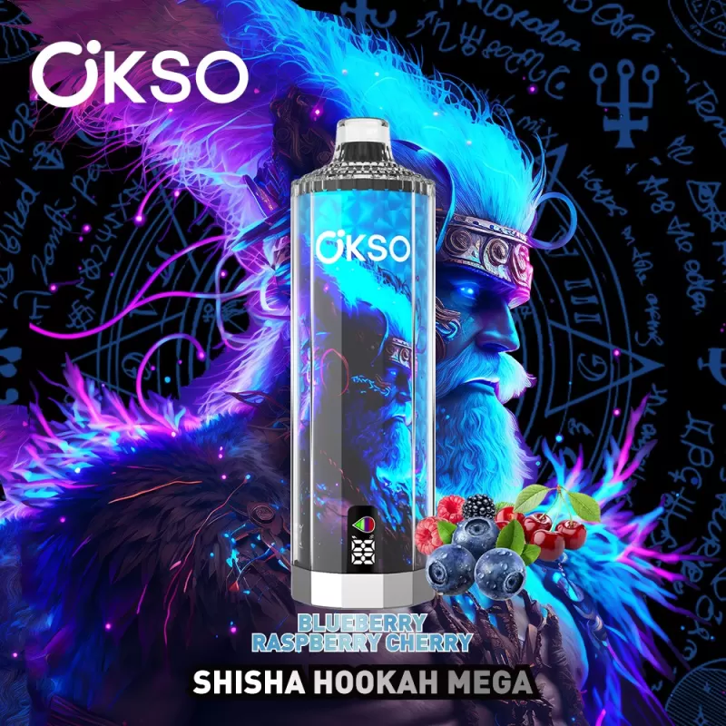 OKSO Shisha Hookah Mega 50K Disposable Vape - Vapeq10 - Image 2