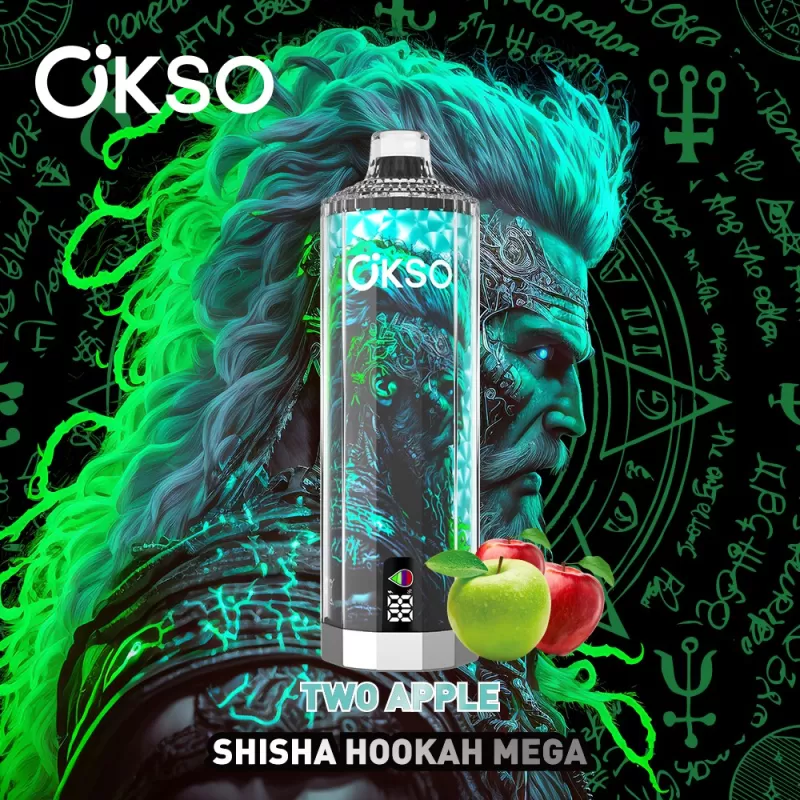 OKSO Shisha Hookah Mega 50K Disposable Vape - Vapeq10 - Image 3
