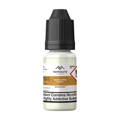 Vapemate Classic American Gold Tobacco 10ml - 70VG / 30PG / 18mg - Ecigwizard