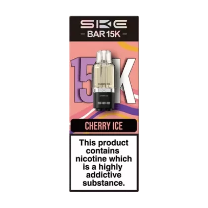 SKE Bar 15K Refill Pod Cherry Ice - Nicotine Strength#20mg (E77DD3)