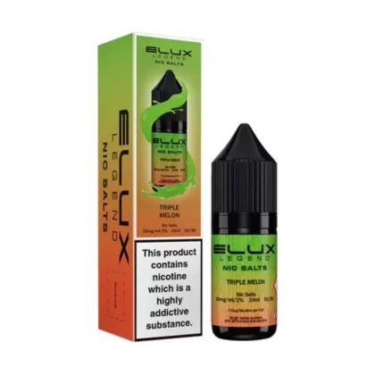 Elux Legend Nic Salts Triple Melon E Liquid 10ml - Nicotine Strength#20mg>10mg
