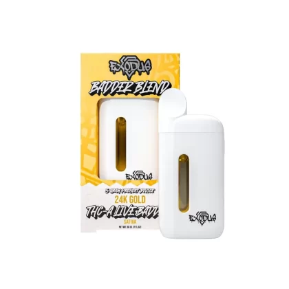Exodus THC-A Live Resin Badder Blend Vaporizer – 5000mg