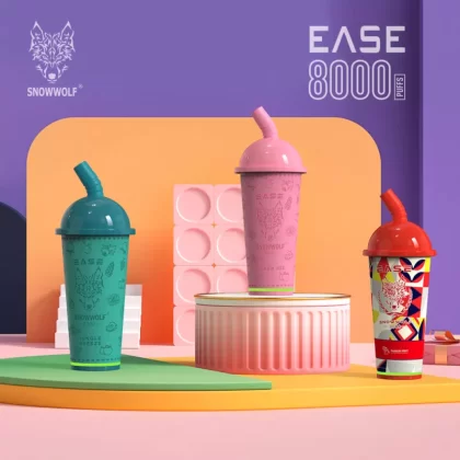 Snowwolf Ease 8000 Rechargeable Disposable 8000 Puffs - Lush Ice