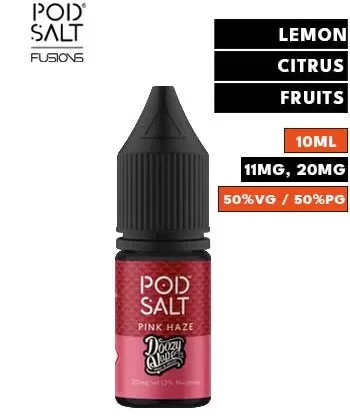 Doozy Vapes Pink Haze Nic Salt E Liquid by Pod Salt Fusions - 20mg