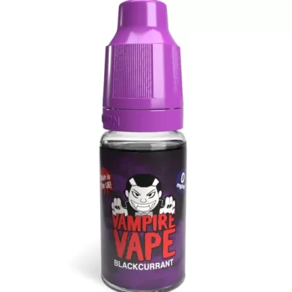 Blackcurrant E-Liquid - Vampire Vape - 12mg - PG 60%