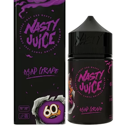 Nasty Juice ASAP Grape E-Liquid 60ml - 0mg (No nic)