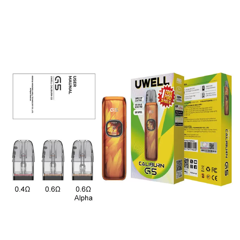Uwell Caliburn G5 Pod Kit 35W - Image 3