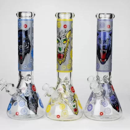 JJ WOLF GLOW IN THE DARK – GLASS BONG