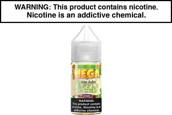 APPLE CRUMB BY MEGA SALTS 30ML - Vapejuice