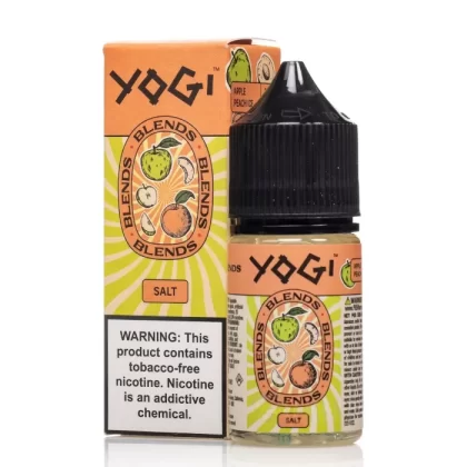 Yogi Blends Salt Apple Peach Ice eJuice - Vape Product, Vape Product (374A25)