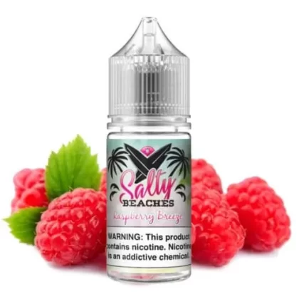 Salty Beaches – Raspberry Breeze – 30mL - Vape Product; Vape Product, Vape Product (75F555)
