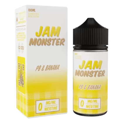 Jam Monster - PB & Banana - 100ML E-Liquid