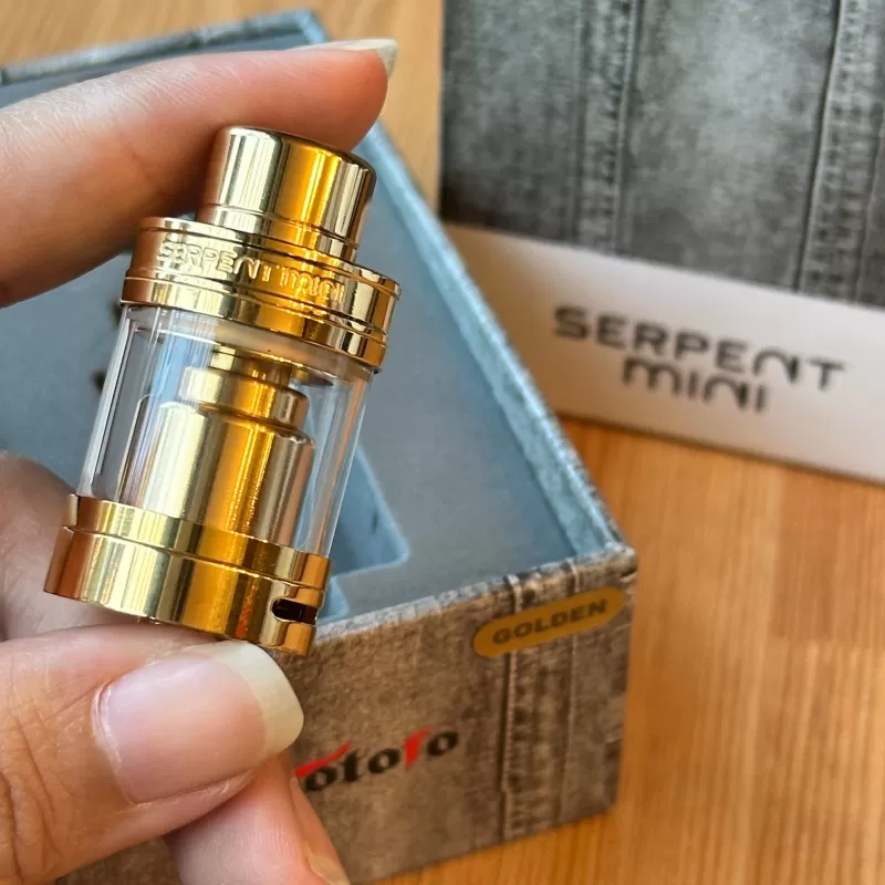 Wotofo Serpent Mini RTA 22mm Atomizer Legit - Black - Image 2