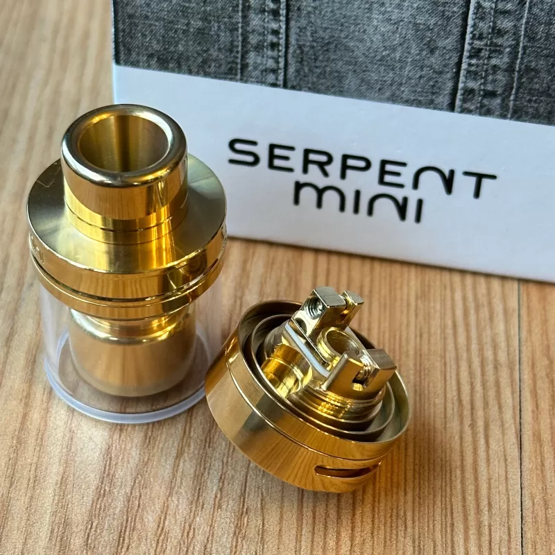 Wotofo Serpent Mini RTA 22mm Atomizer Legit - Black - Image 3
