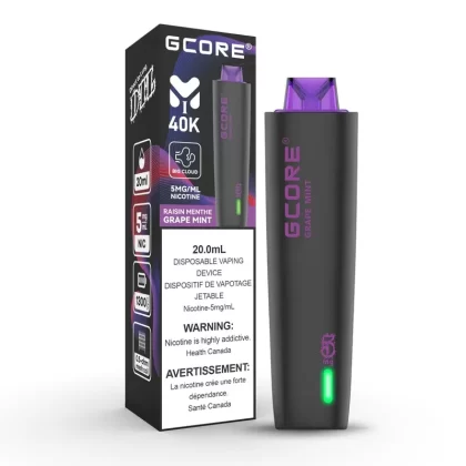 Gcore Hookah 40k Disposable Vape – Grape mint