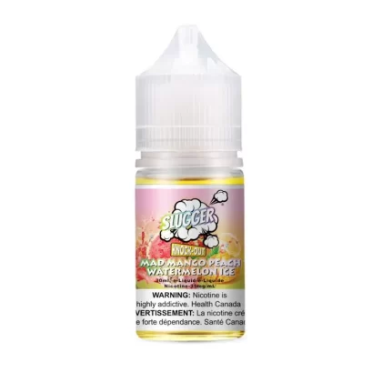 Slugger (Knockout Series)– Mad Mango Peach Watermelon Ice (20/35/50) Mg - Vapebar Pk