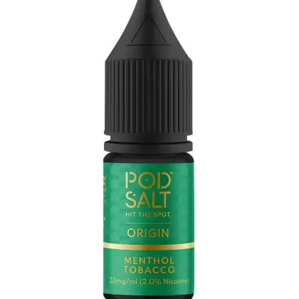 Pod Salt Origin Menthol Tobacco Nic Salt Vape Juice - Strength 20mg