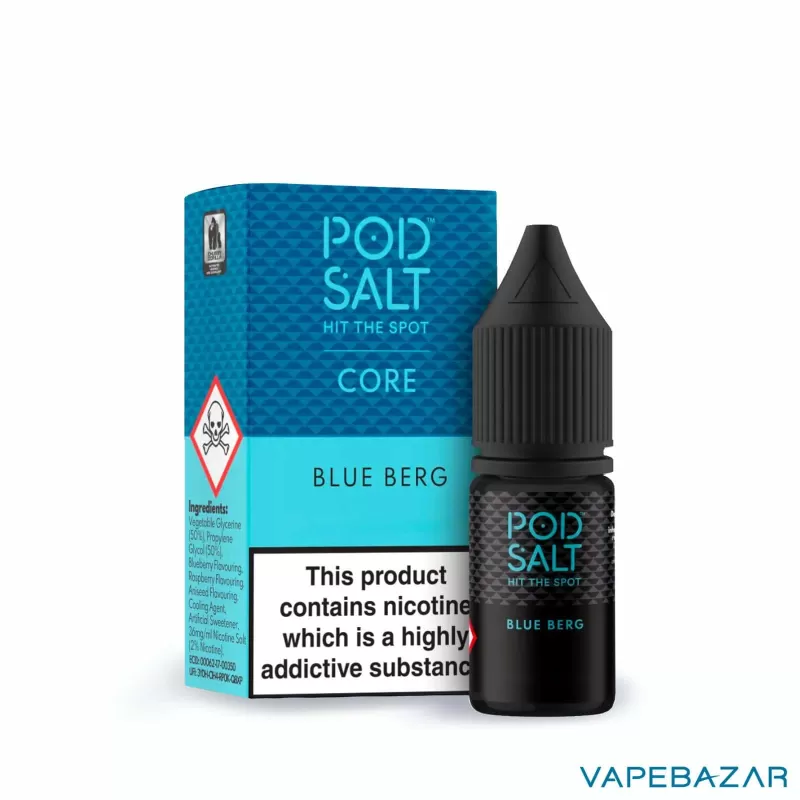 Podsalt Core – Blue Berg - 11mg/ml, 20mg/ml - Image 3