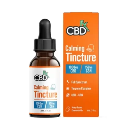 Full Spectrum CBD Oil Tincture for Calming + CBN 1000-6000mg [CBDFX Top Deals]