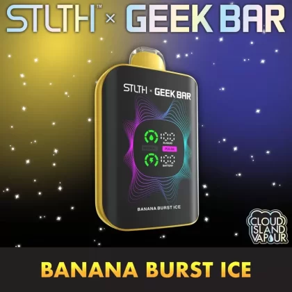STLTH X GEEK BAR Disposable Vape – Banana Burst Ice