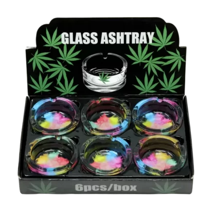 Glass Ashtray - Design 3