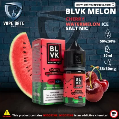 WATERMELON CHERRY ICE - BLVK MELON SALTS - 30ML - 50 mg / 30 ml
