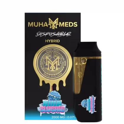 Muha Meds Blue Slushie 2000mg THC Vape UK