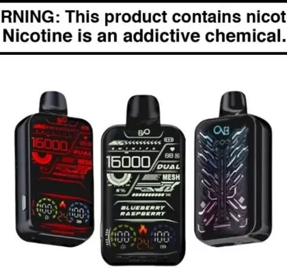 EVO Dominion 16K Puffs Disposable Vape – 25mL - Blue Slurpee, Blueberry Raspberry