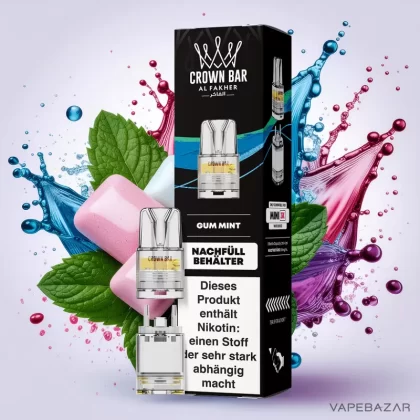 Al Fakher 3K Mini – Gum Mint - Kaugummi / Minze