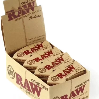 Raw Perfecto Cone Tips – Pack of 24