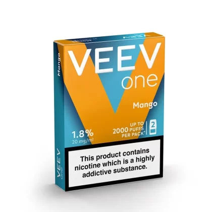 VEEV ONE Mango Pods (2 Pack) - Nicotine Strength#20mg (2D141D) (2D141D)