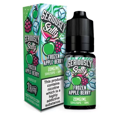 Seriously Salty Frozen Apple Berry Nic Salt E-Liquid - Vape Product, Vape Product