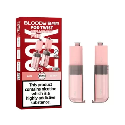 Bloody Bar Pod Twist 20K Prefilled Pod Skitz / Ice Pop - Nicotine Strength#20mg (380D25) (380D25)