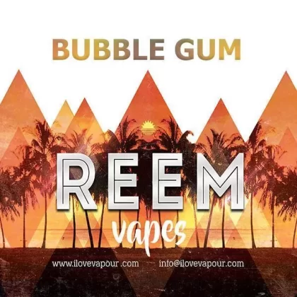 bubblegum Premium E juice By Reem Vapes - 6mg