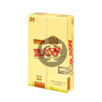 RAW Organic Papers 1 1/4 Pack of 24