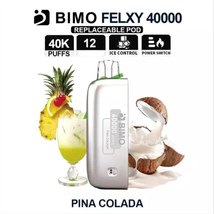 BIMO Felxy 40000 Pod – Pina Colada - Vape Store
