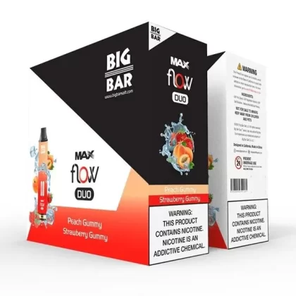 Sale $3.99 – Big Bar MAX FLOW DUO Disposable 4000 Puffs