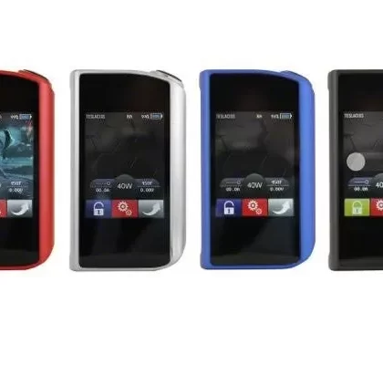 Teslacigs Touch 150W TC Mod by dual 18650 batteries - Blue