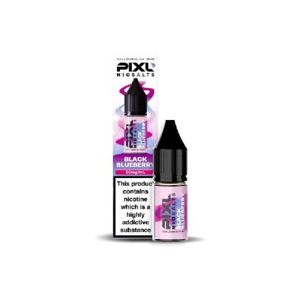 PIXL Nic Salt E-Liquid Black Blueberry 10ml - Nicotine Strength#20mg>10mg