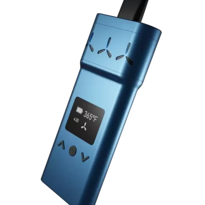 AIRVAPE X | Dry Herb and Concentrate Vaporizer– Advanced Slim Design, Discreet & Long Battery Life - Black